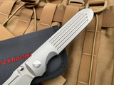Terrain 365 Invictus AT-TI Titanium Frame Lock Folder w/ Terravantium Plain Edge Blade (3.5”) 10502