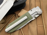 Terrain 365 Invictus ATB OD Green G10 Scales w/ Terravantium Plain Edge Blade (3.5”) 10515