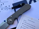Chris Reeves Small Inkosi Plain w/ S45VN Plain Edge Insingo Blade (2.75”)