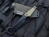 Medford UDT 1 Fixed Blade OD Green G10 Scales w/ S35VN PVD Plain Edge Blade (3.5”)
