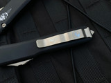 Microtech Ultratech Warhound Signature Series Black Aluminum Body w/ Bronzed Plain Edge Blade (3.4”) 119W-13S