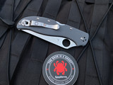 Spyderco Stretch XL Gray G10 Scales w/ CPM Cruwear Satin Finished Plain Edge Blade (3.99”) C258GPGYCW