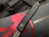 Microtech UTX-70 Spartan Black Aluminum Body w/ Apocalyptic Plain Edge Blade (2.42”) 249-10AP