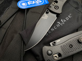 Benchmade Mini Bugout Axis Lock Folder Black CF Elite Body w/ Black Plain Edge Drop Point Blade (2.82”) 533BK-2