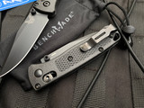 Benchmade Mini Bugout Axis Lock Folder Black CF Elite Body w/ Black Plain Edge Drop Point Blade (2.82”) 533BK-2