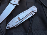 Kershaw Ken Onion Design Random Leek Assisted Folder Stainless Steel Body w/ Plain Edge Reverse Tanto Blade (3”) 1660R