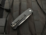 Pro-Tech Knives Whisker’s Design Magic Hidden Bolster Release Auto Folder Black Aluminum Body w/ 154CM Stonewashed Plain Edge (