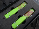 Microtech Zombietech Ultratech Warhound and Hellhound Set (3.4") 119-10SETZTS