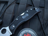 Spyderco LeafJumper Black FRN Scales w/ VG10 Satin Finished Plain Edge Blade (3.09”) C262PBK