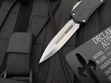 Marfione Custom Hera D/E Black Aluminum Body w/ Two-Tone Hardware and Rubbed Satin Blade (3.08”)