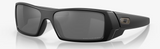 Oakley Gascan Sunglasses Black Iridium Polarized Lenses, Matte Black Frame