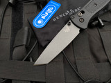 Benchmade Bailout AXIS Lock Folder Black Grivory Body w/ CPM-3V Grey Tanto Plain Edge Blade (3.38") 537GY