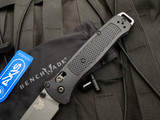 Benchmade Bailout AXIS Lock Folder Black Grivory Body w/ CPM-3V Grey Tanto Plain Edge Blade (3.38") 537GY