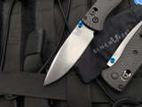 Benchmade Bugout Axis Lock Folder Carbon Fiber Body w/ S90V Satin Plain Edge Blade (3.24") 535-3