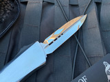 Marfione Custom Combat Troodon D/E 416 Stainless Steel Body w/ Carbon Fiber Switch and Mirror Polished Blade (3.8")