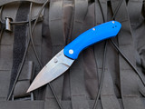 Case Knives Westline Assisted Folder Blue Aluminum Body w/ S35VN Stonewashed Plain Edge Blade (3.19") 36552
