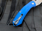 Case Knives Westline Assisted Folder Blue Aluminum Body w/ S35VN Stonewashed Plain Edge Blade (3.19") 36552