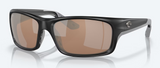 Costa Jose Pro Sunglasses Matte Black Frame, Copper Silver Mirror 580G Lenses 06S9106 91060362