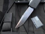 Axial Gear Shift Black Aluminum Body w/ Magnacut Clip Point Stonewashed Plain Edge Blade (3.3")