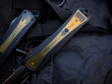 Heretic Knives Manticore X D/E Ultem Cover Body w/ DLC Plain Edge Blade (3.7") H032-6A-ULTEM