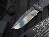 Marfione Custom Amphibian RAM-LOK Folder Carbon Fiber Body w/ DLC Two Tone Hardware and DLC Diamondwash Blade (4")