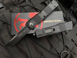 Microtech Combat Troodon S/E Tactical Black Body w/ Black Plain Edge Blade (3.8") 143-1T