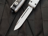 Microtech Ultratech S/E Deep Engraved Storm Trooper White Cerakote Aluminum Body w/ White Cerakote Blade (3.4") 121-1STD