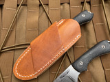 Bradford Knives Guardian3.2 Fixed Blade Black Micarta Scales w/ Magnacut Stonewashed Sabre Grind Blade (3.5") 3.2S-101-MC