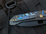 Medford 187DP PVD "Octopus" Body w/ Bronzed Hardware, PVD Clip, and D2 PVD Plain Edge Blade (3.75")