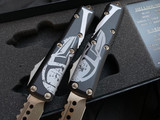 Microtech UTX-85 Set Molon Labe HellHound/Warhound Combo 719-13SETMLS