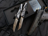Microtech UTX-85 Set Molon Labe HellHound/Warhound Combo 719-13SETMLS