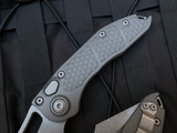 Microtech Stitch Auto S/E Natural Apocalyptic Aluminum Body w/ Apocalyptic Plain Edge Blade (3.75") 169-10APNC