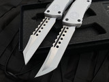 Microtech Storm trooper Combat Troodon Set Hellhound and warhound Blade and Matching Serial Numbers (3.8”) 219-1SETSTDS