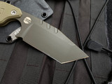 Blackside Customs X Strider Collab SLCC Fixed Blade OD Green G10 Scales w/ XHP OD Green Plain Edge Blade (3.75")