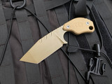Blackside Customs X Strider Collab SLCC Fixed Blade Coyote Tan G10 Scales w/ XHP Coyote Tan Plain Edge Blade (3.75")