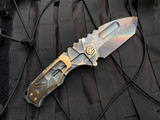 Medford Praetorian Ti "Stained Glass" Beadblast/Brushed Dark Bronze Titanium Body w/ Dark Bronze Hardware and S45VN Vulcan Blade (3.75")