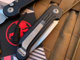 Microtech LUDT Auto Folder Black Aluminum Body w/ Torx Hardware and Apocalyptic Two Tone Blade (3.42") 135-10AP