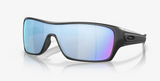 Oakley Turbine Rotor Steel Collection Prizm Deep Water Polarized Lenses, Steel Color Frame OO9307-0932