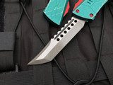 Microtech Combat Troodon Hellhound Bounty Hunter Pattern Body w/ Apocalyptic Plain Edge Blade (3.81”) 219-10BH
