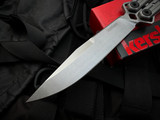 Kershaw Lucha Balisong Stainless Steel Handles w/ Stonewashed Plain Edge Blade (4.6") 5150