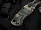 Spyderco Military 2 Folder Camo G10 Body w/ S30V DLC Black Plain Edge Blade (4") C36GPCMOBK2