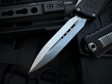 Microtech Gen III Combat Troodon D/E Black Aluminum Body w/ M390MK Stonewashed Plain Edge Blade (3.8") 1142-10