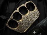 MOC Custom Skull Brass Knuckles Full Size #703