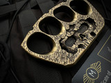 MOC Custom Skull Brass Knuckles Full Size #702
