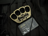 MOC Custom Skull Brass Knuckles Full Size #702