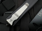 CONSIGNMENT Marfione Custom Combat Troodon D/E Black Hefted Alloy Body w/ DLC Ringed Hardware, Carbon Fiber Switch, and Mirror