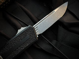 Microtech Scarab II 2023 Gen III S/E Black Aluminum Body w/ Apocalyptic Plain Edge Blade (3.9") 1278-10AP