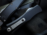 Microtech Hera II Mini Bayonet Black Aluminum Body w/ Apocalyptic Plain Edge Blade (2.875") 1701M-10AP