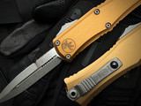 Microtech Hera II Mini Bayonet Tan Aluminum Body w/ Apocalyptic Plain Edge Blade (2.875") 1701M-10APTA