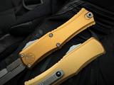 Microtech Hera II Mini Bayonet Tan Aluminum Body w/ Apocalyptic Plain Edge Blade (2.875") 1701M-10APTA